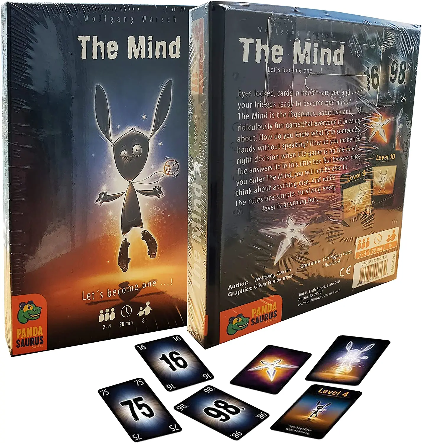 Набор настольных игр The Mind Card Game с экстремальными карточными играми и случайным