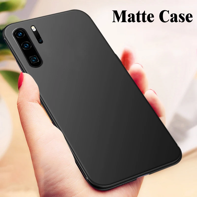 Ультратонкий дышащий Твердый чехол для Huawei P40 P30 P20 P10 Lite Pro Plus противоударный