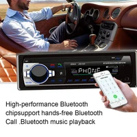 50 hot sell jsd 520 car vehicle mp3 music fm radio player iso interface aux audio adapter
