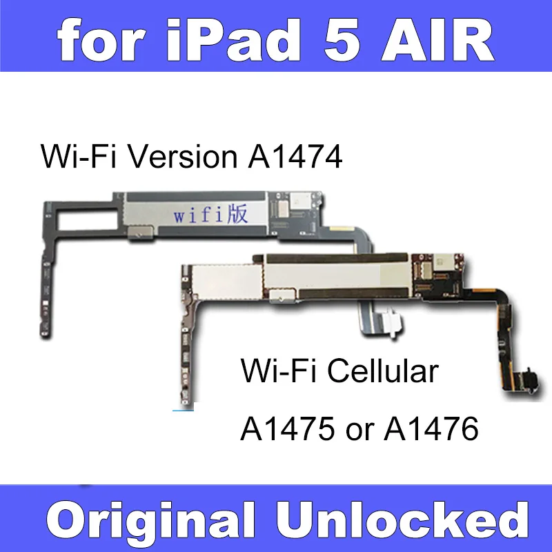 Материнская плата для iPad Air 1 разблокированная с Wi-Fi | Мобильные телефоны и