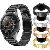 20 22mm galaxy watchstrap for samsung gears2 s3frontier metal wrist bracelet belt watchband for galaxywatchactive 2 40 44mm