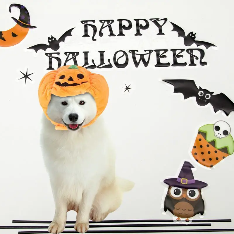 Дешевая женская шапка чихуахуа собака костюм на Хэллоуин платье в виде тыквы