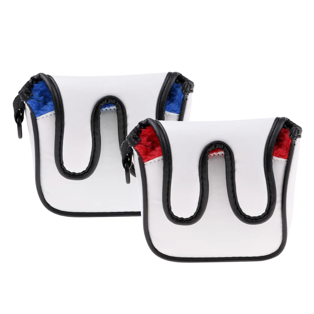 Премиум квадратная колотушка для гольфа Putter Head Cover Клубная защита головные уборы аксессуары