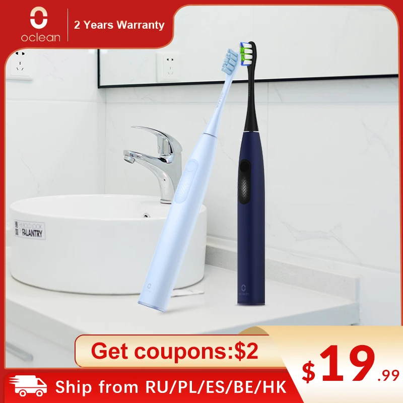 ALIPLATIT265 ( 265 руб. при заказк от 1199) Oclean F1 звуковая электрическая зубная щетка IPX7