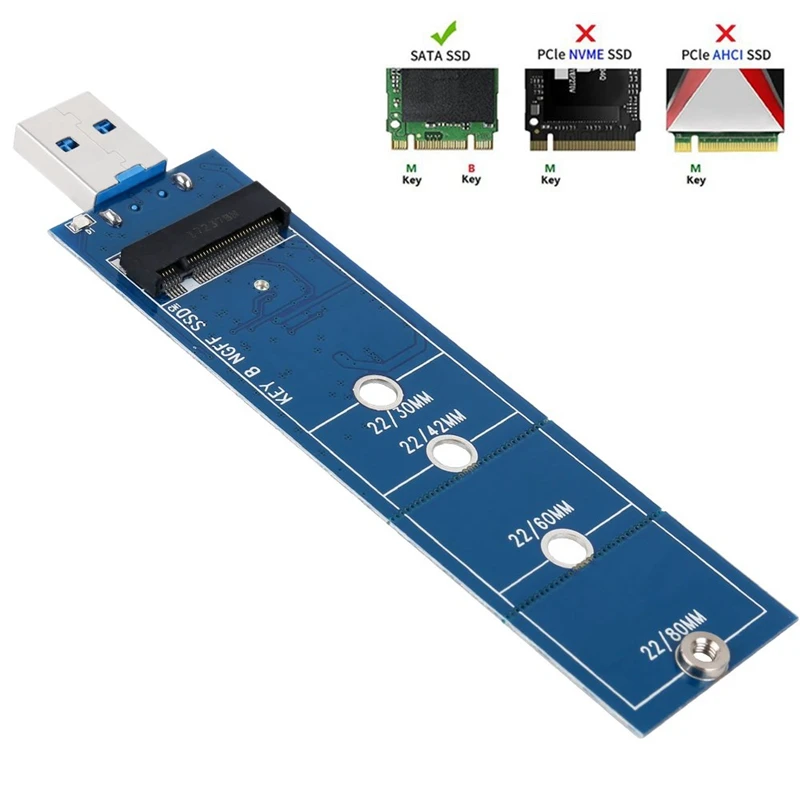 M.2 к Usb адаптеру B Ключ Ssd адаптер 3 0 (не требуется кабель) 2280 M2 накопитель Ngff