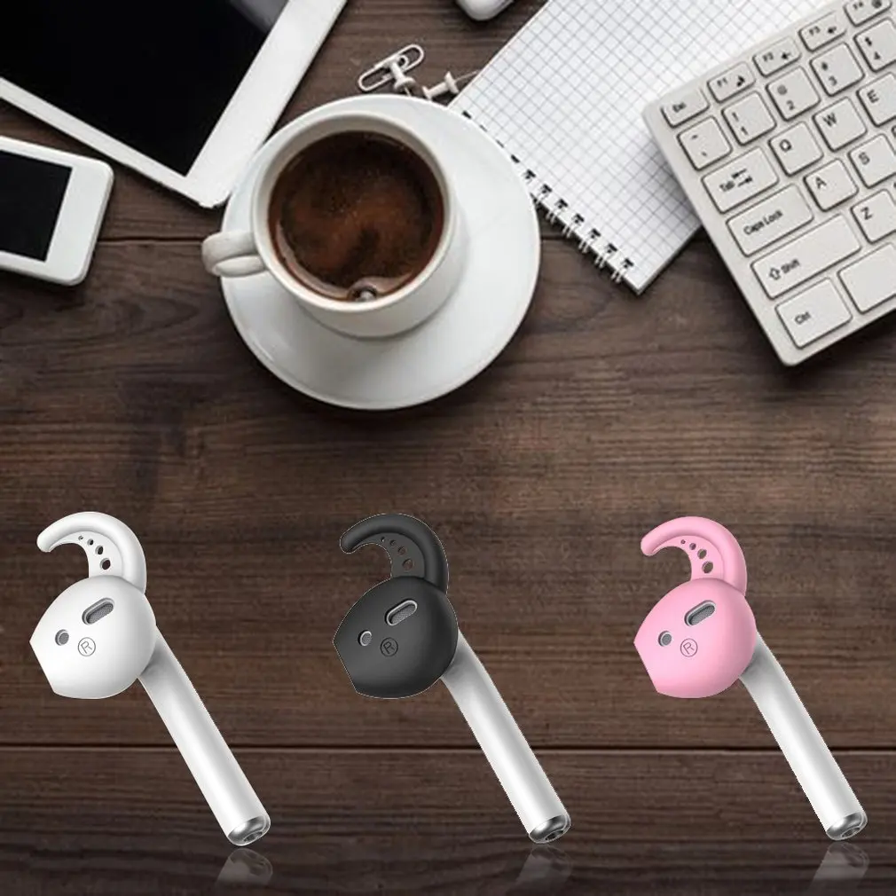 Аксессуары для наушников из силикагеля совместимы с Apple Airpods Earpods | Электроника
