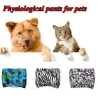 Многоразовые моющиеся шорты для собак, подгузник для собак, прочные удобные стильные штаны для собак, мужские цветные физиологические брюки, Новинка