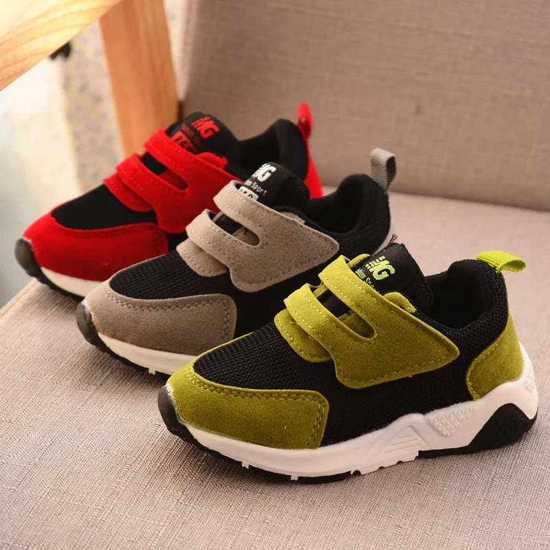 Sneakers Kids Shoes for Boys Girls Air Mesh Breathable Children Casual Baby Girl Soft Running Infant Sports Winter Warm | Детская одежда