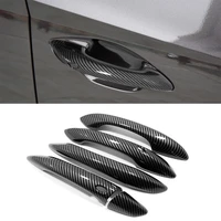 abs chrome exterior door handle cover door bowl trim sticke car styling accessories for hyundai tucson 5 n line nx4 2021 2022