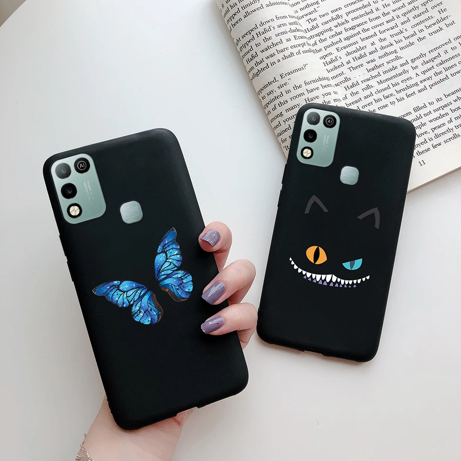 for infinix hot 11 play case soft silicone cute cartoon painted phone case for infinix hot 11 play hot11 play back cover fundas free global shipping