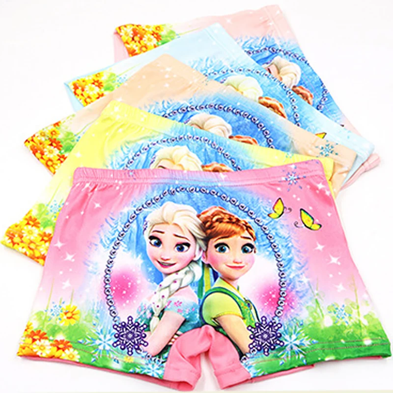 1 шт./лот трусы боксеры для девочек нижнее белье маленьких принцесс хлопковые