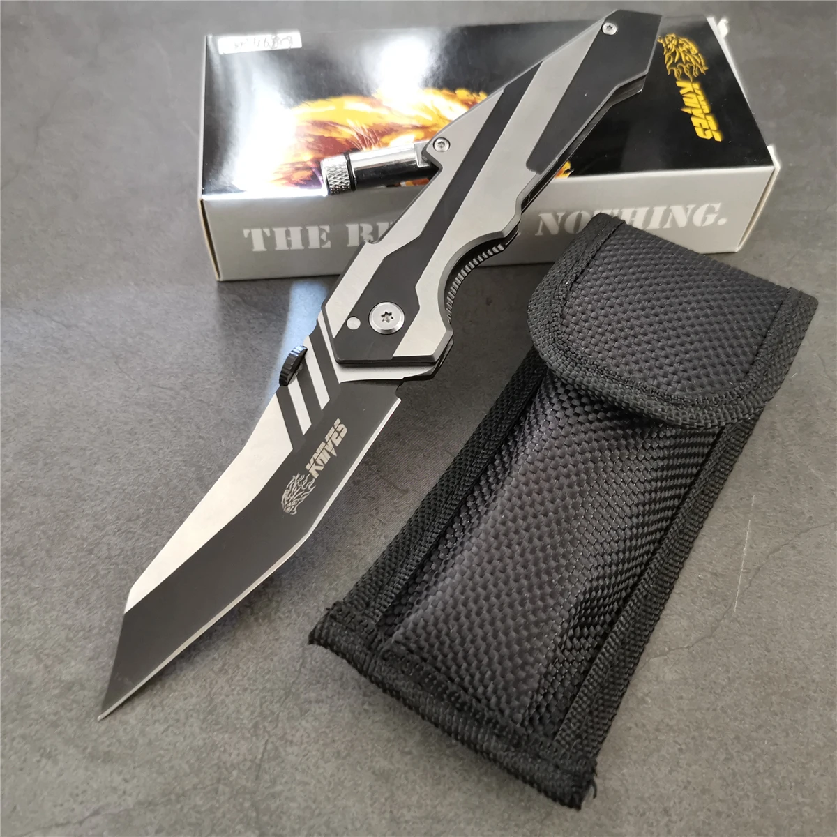 Складной карманный нож 8 3 дюйма 55 56HRC Тактический Многофункциональный инструмент