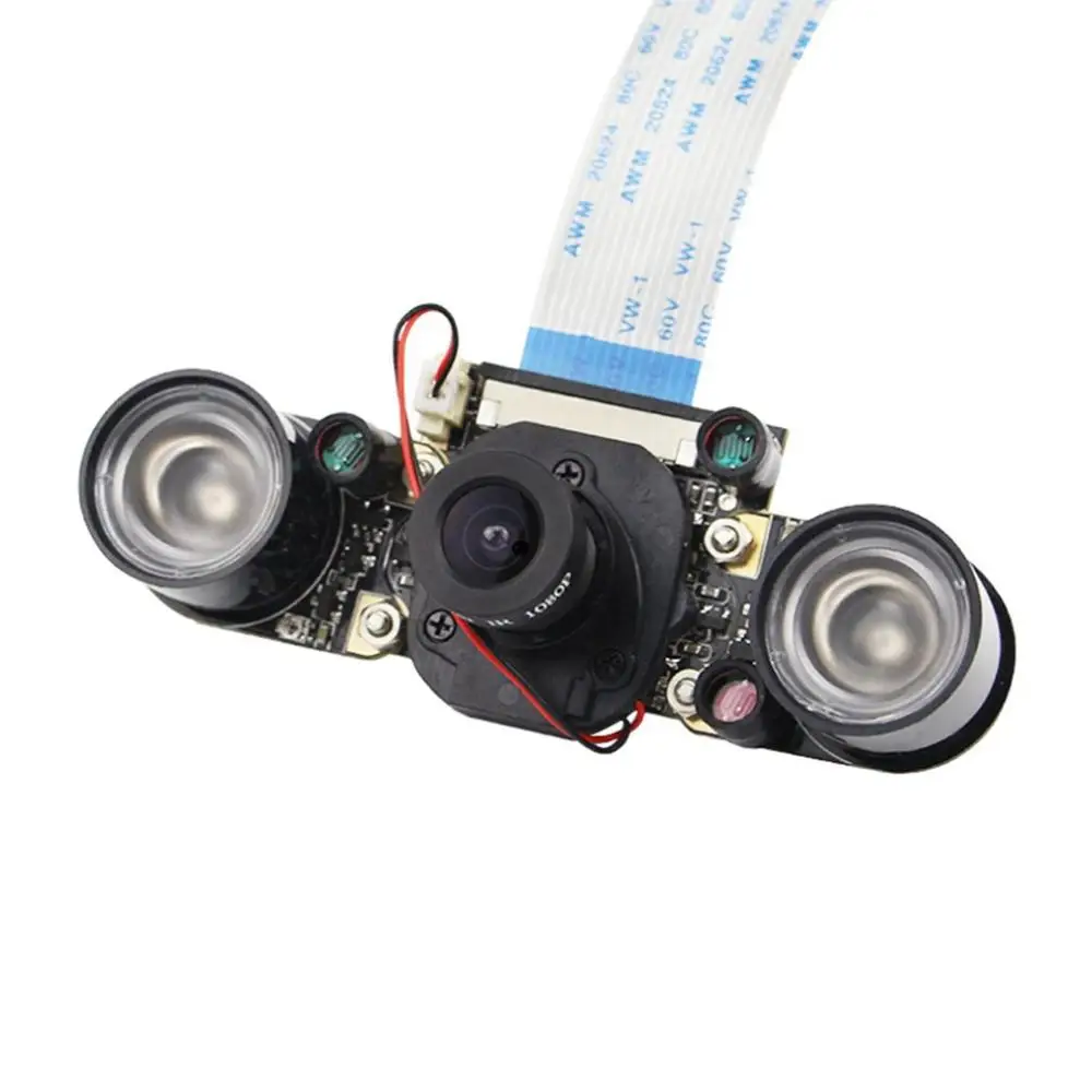 Для Raspberry Pi 4 Модель B/3B +/3B/2B 5 мегапиксельная HD фотокамера IR-CUT переключение