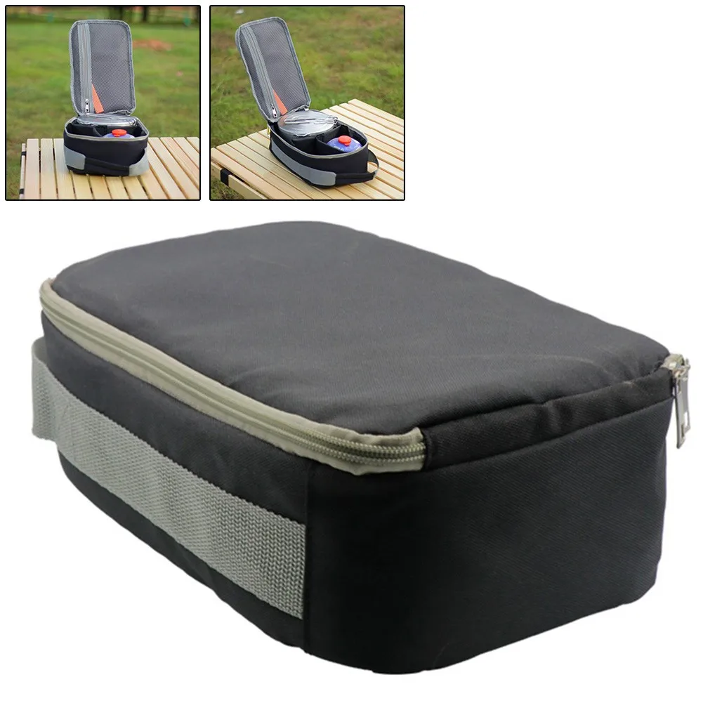 

Outdoor Carp Fishing Holdall Bags Camping Picnic Basket Gas Stove Canister Storage Bag Pot Pach For Tackle Tool Forks Spoons