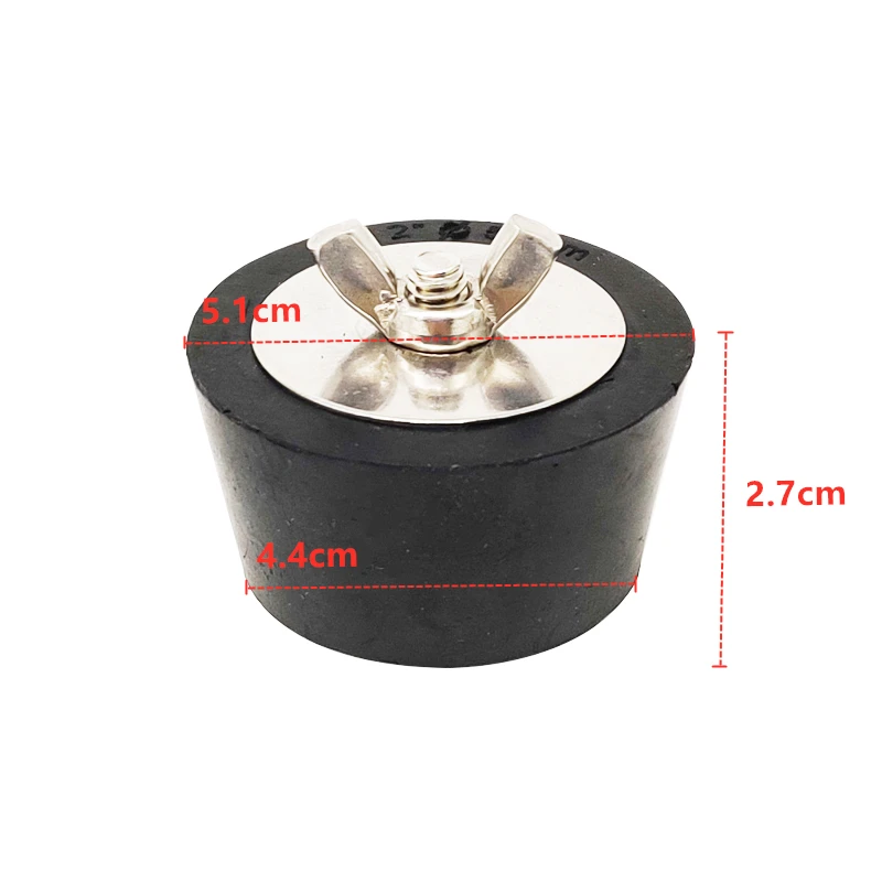 Резиновые заглушки для труб бассейна зимой с винтом из нержавеющей стали