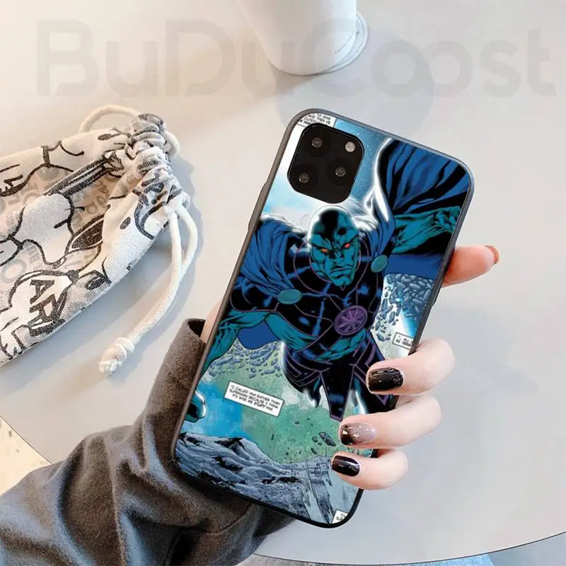 

Hrmes DC Martian Manhunter Phone Case for iphone 11 Pro 11 Pro Max X XS XR XS MAX 8plus 7 6splus 5s se 7plus SE 2020 case