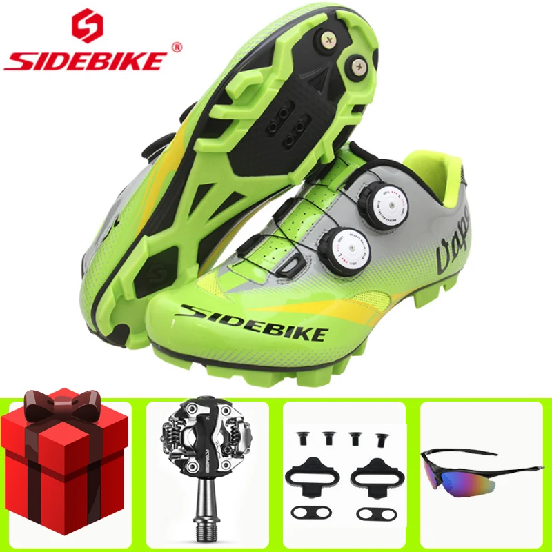 

SIDEBIKE Cycling Shoes Sapatilha Ciclismo Mtb Racing Bicycle Mountain Bike Sneakers Professional Self-locking Breathable Shoes