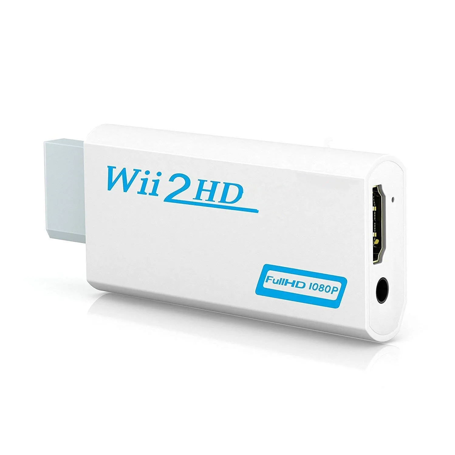 Полностью HD 1080P Wii в HDMI совместимый конвертер адаптер 2hdmi 3 5 мм аудио для HDTV ПК