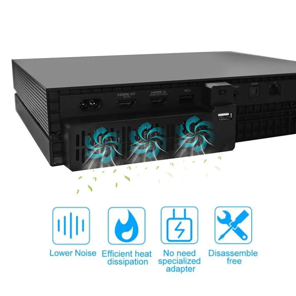 

Cooling Fan Cooler Control for Xbox One X Console Controller USB Gadget DC 5V Ventilator Refrigerator Ventilador Fanar Fan