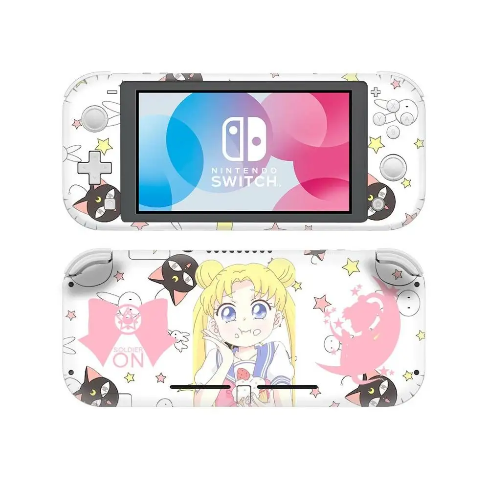 Новые nasud Switch Lite Сейлор Мун наклейки для кожи Nintendo NS консоль и Joy Con контроллер