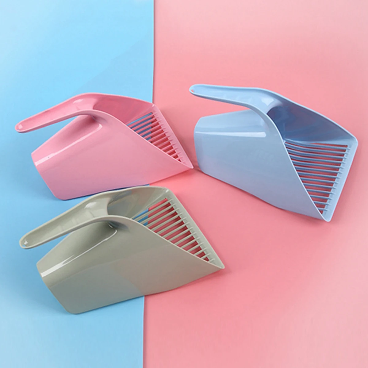 

Durable Thick Cat PP Pooper Scoopers Litter Sand Shovel Pet Shit Artifact Dogs Waste Shovel Cleaning Scoop Litter Cleaning Tool