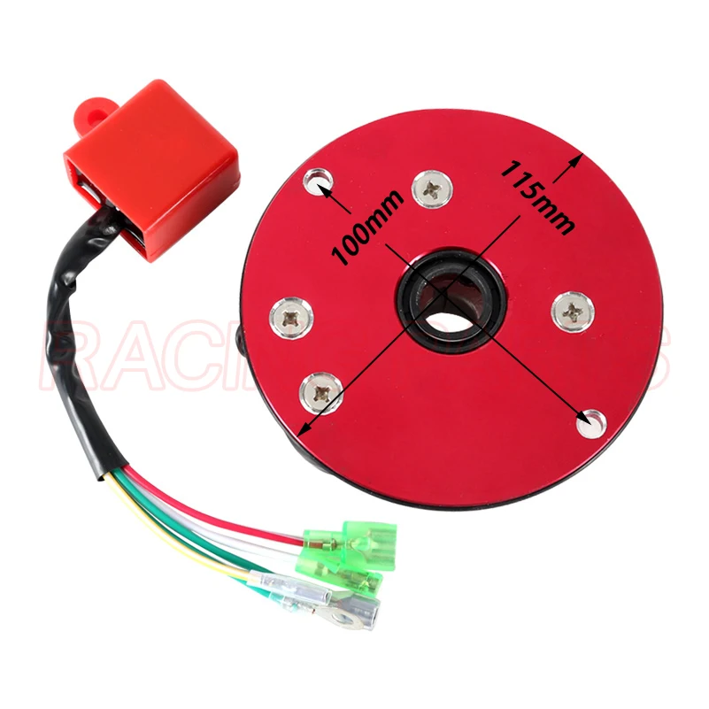 1 комплект мотоциклетный Магнитный статор ротор и Катушка зажигания Комплект для