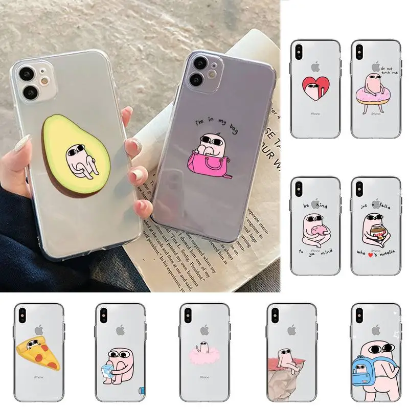 

FHNBLJ Big Eyes Ketnipz Phone Case for iPhone 11 12 13 mini pro XS MAX 8 7 6 6S Plus X 5S SE 2020 XR case