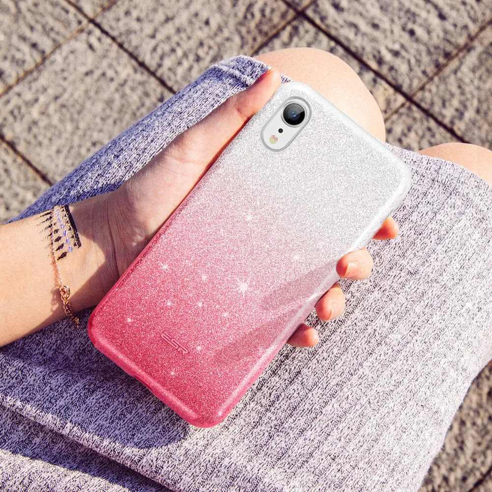 Чехол ESR для iPhone XS XR Max роскошная задняя крышка блестящий защитный бампер 3 слоя