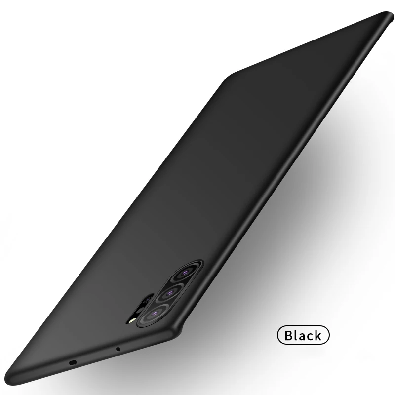 black Чехол MOFi для samsung Note10+ чехол для Galaxy Note 10 Plus жесткая задняя панель из поликарбоната coque Note10 противоударный черный чехол - Цвет: black