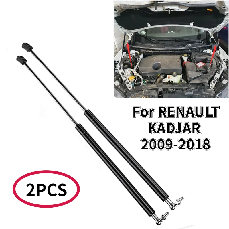 

For RENAULT KADJAR 2009-2018 Engine Hood Gas Spring Lift Supports Struts Spring Shock Car Hydraulic Rod Car Accessories
