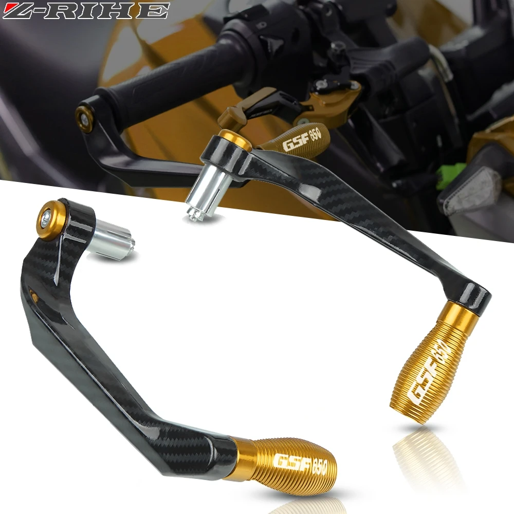 

22mm Motorcycle Handlebar Grips Brake Clutch Levers Guard Protector For SUZUKI GSF 650 GSF650 GSF650S GSF650N BANDIT 2005-2015