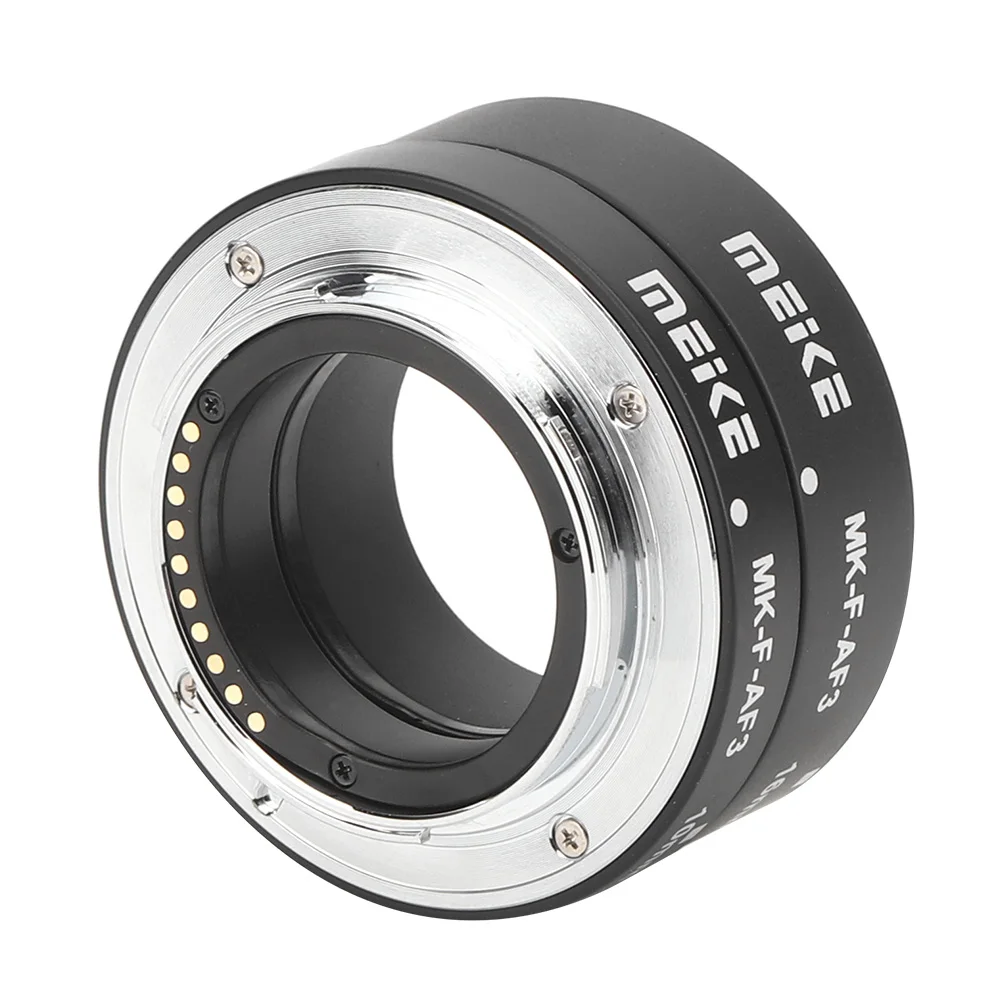 Металлическая макро-удлинительная трубка с автофокусом Meike для Fujifilm MK-F-AF3 XT2 X-T20 XT3