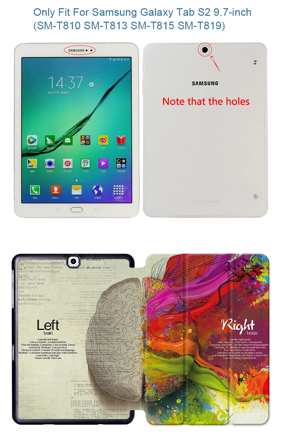 MTT чехол из искусственной кожи для samsung Galaxy Tab S2, 9,7 дюймов, трехслойный флип-чехол с подставкой, умный чехол для планшета, SM-T810, T813, T815, T819