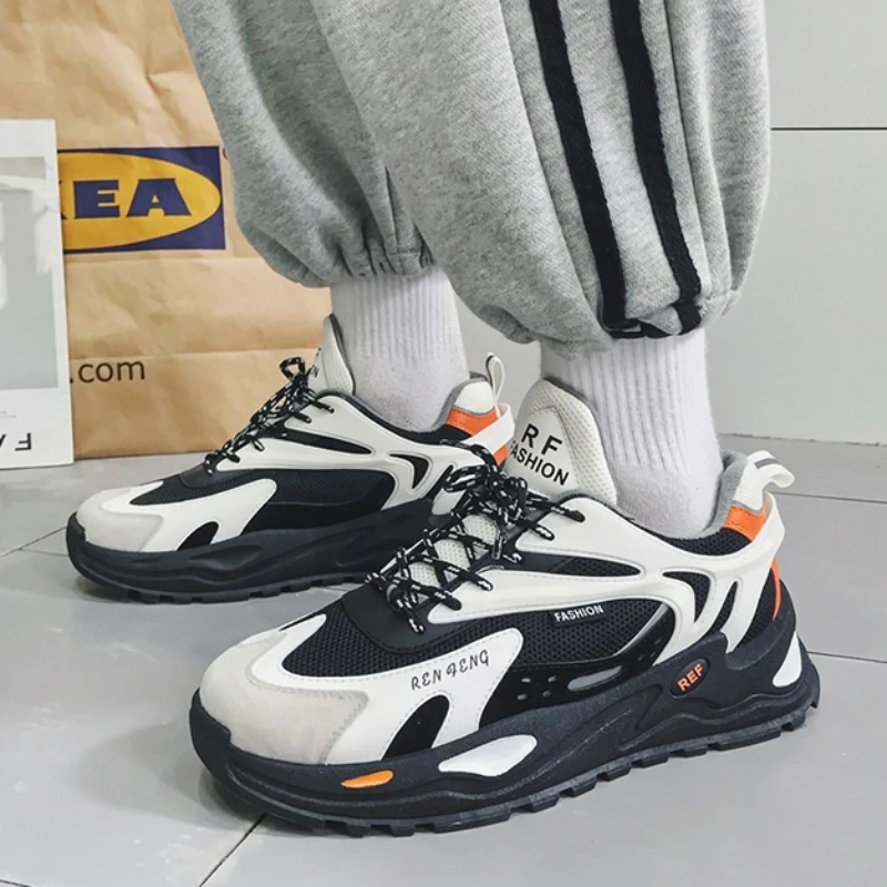 

Мужские кроссовки, Мужская теннисная Роскошная обувь, мужская повседневная обувь, тренировочная обувь для гонок, белые модные лоферы