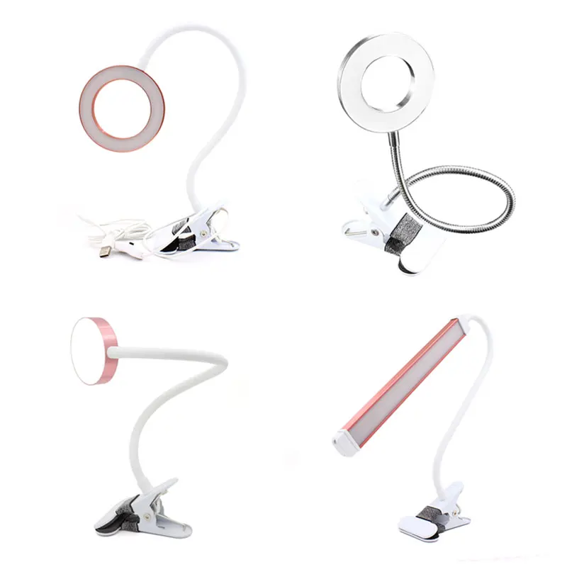 Лампа-осветитель для макияжа с зажимом USB СВЕТОДИОДНЫЙ LED лампа холодсветильник