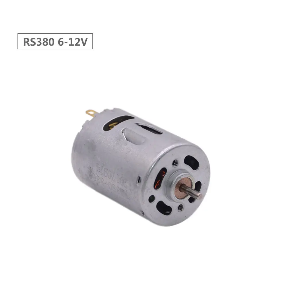 Высокоскоростной Малогабаритный мотор RS380 с микро двигателем постоянного тока 6-7