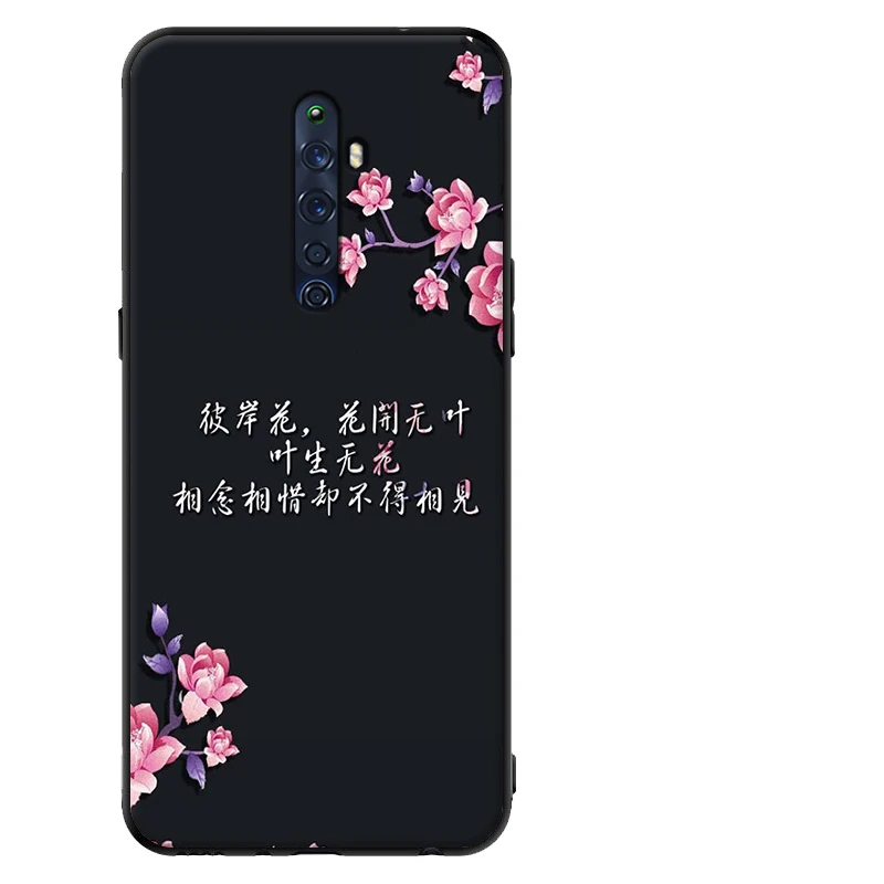Для OPPO Reno2 Z чехол милый мультяшный Мягкий силиконовый чехол для OPPO Reno 2Z 2 Z чехол для телефона s черный бампер Капа для OPPO Reno2Z