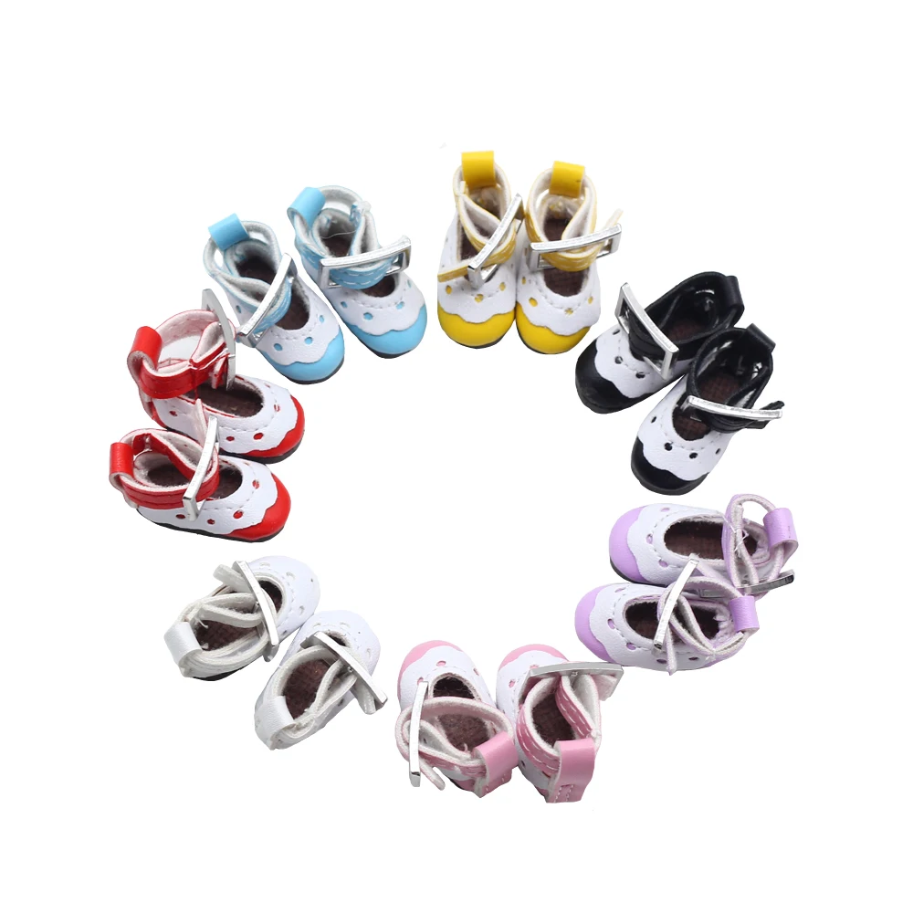 12 дюймовые кожаные кружевные туфли для кукол блайз (подходит Блит AZ licca Pullip doll) 2 8*1