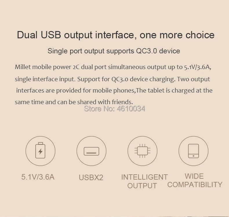 2 шт. Xiaomi power Bank 20000 мАч 2C Быстрая зарядка QC 3,0 Внешняя батарея два порта usb power bank портативное зарядное устройство для мобильного телефона