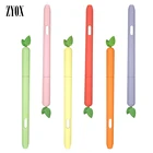 Милый силиконовый защитный рукав для Samsung Galaxy Tab S6 Lite, кожаный чехол-карандаш для планшета Tab S7  S7 Plus S6Lite S, чехол-ручка