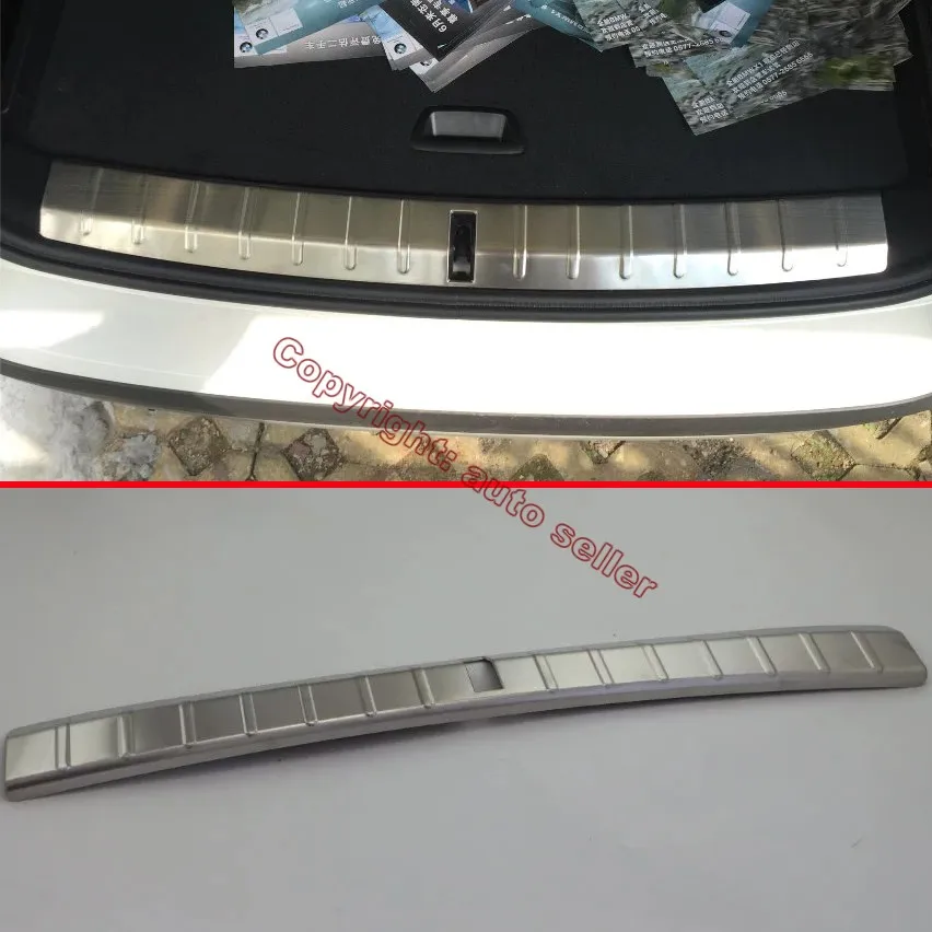 Внутренняя защита заднего бампера из нержавеющей стали Накладка на порог