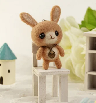 Набор знаков зодиака кролик мультфильм шерстяной набор для рукоделия войлок