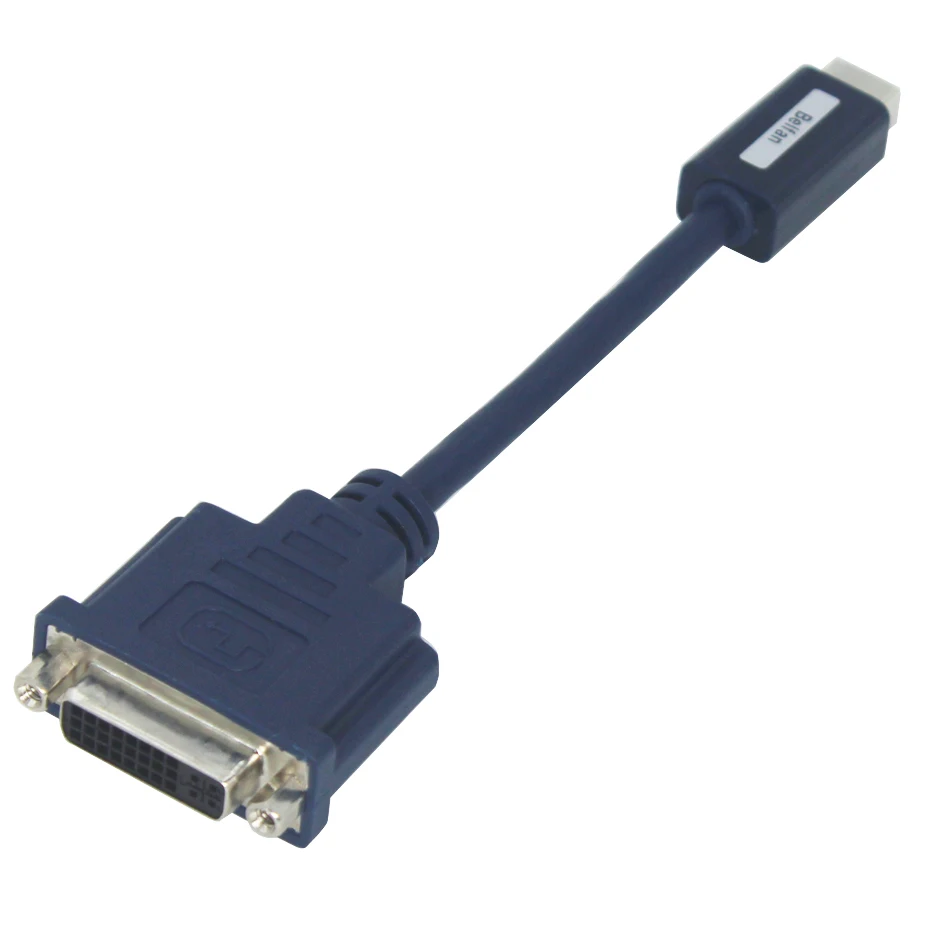 Кабель-адаптер Mini DVI-DVI для Apple iMac Macbooks Powerbook G4 (оснащен mini DVI) | Электроника