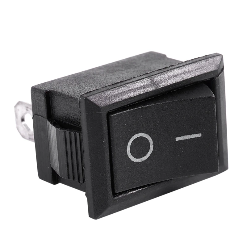 10 шт. Ac 6A/250V 10A/125V 2 пайки кулисный переключатель &amp Панель крепление 2.1X5.5Mm Мощность