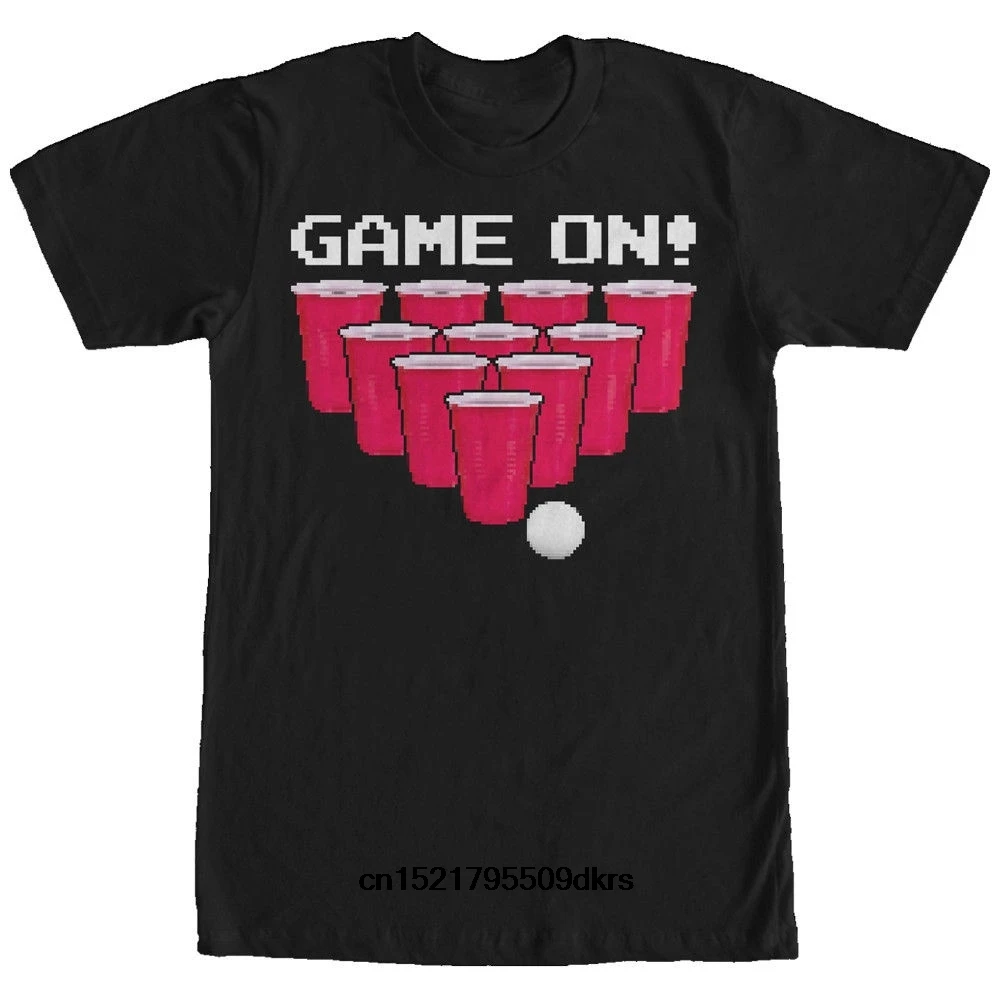 

Men t shirt Lost Gods Game on Beer Pong Graphic s t-shirt novelty tshirt women