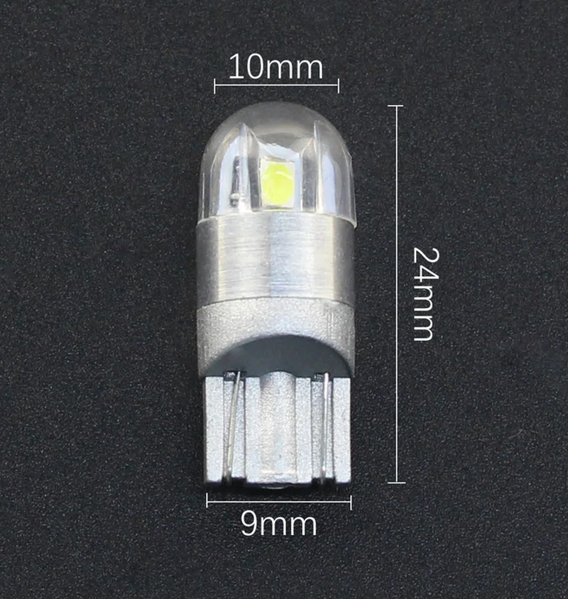 T10 светодиодный светильник для интерьера цветной дневной ходовой автомобильные