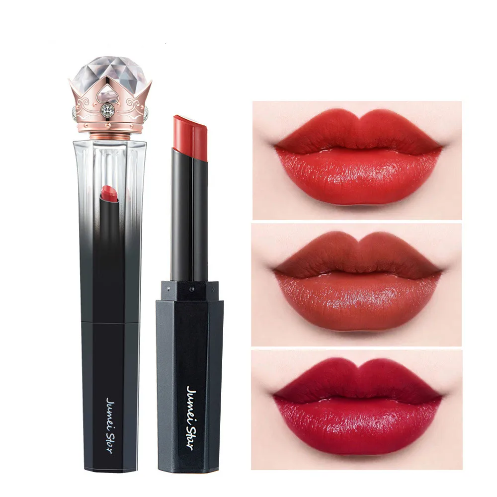10 цветов увлажняющая матовая губная помада с черным бриллиантом