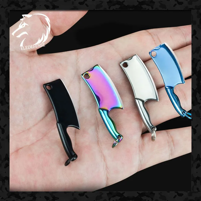 Новый 2020 Мини карманный нож для повседневного использования цепочка ключей с