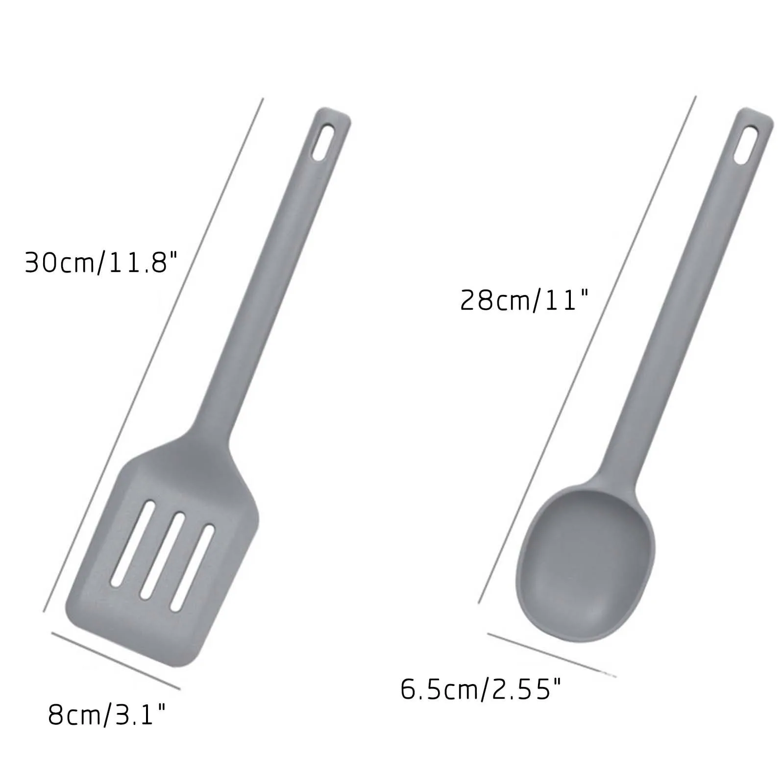 

Kitchen Accessories Silicone Cooking 6-piece Set Shovel Spoon Clip Holder Kitchen Utensil Set Kitchen Gadget Sets cocina