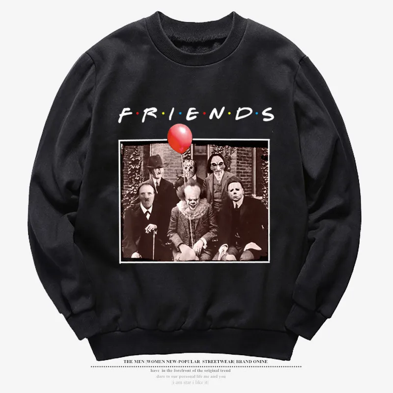 QZHIHE Pennywise 3D свитер Джокера It: Chapter Two Horror Friends толстовки с капюшоном для мужчин и